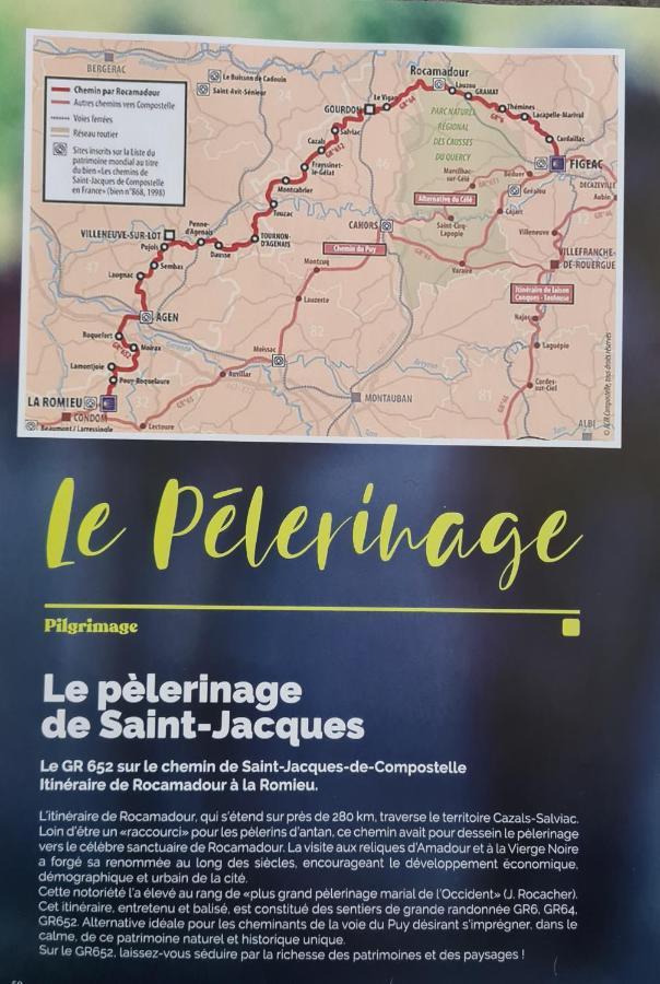 La Perle De Frayssinet-Le-Gelat - Chambre D'Hotes - B&B מראה חיצוני תמונה