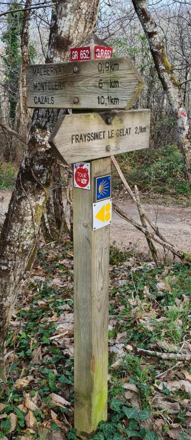 La Perle De Frayssinet-Le-Gelat - Chambre D'Hotes - B&B מראה חיצוני תמונה
