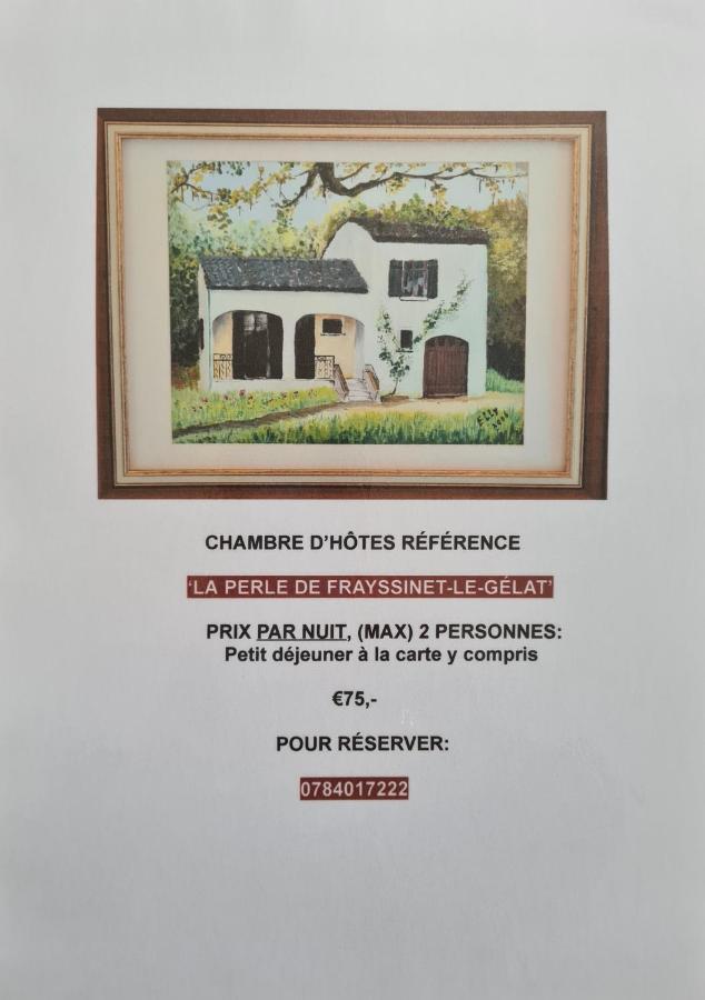 La Perle De Frayssinet-Le-Gelat - Chambre D'Hotes - B&B מראה חיצוני תמונה